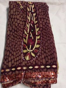 Stone Work Chiffon Saree