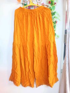 Mustard Embroidered Kurta Set
