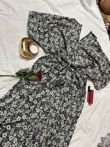 Floral Print Mini Dress