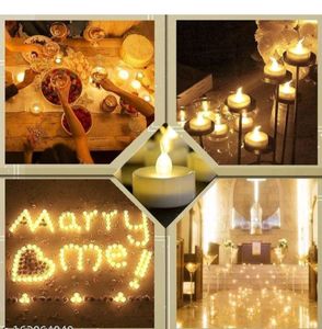 LED Candle Diya ( Pack Of 6 )