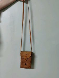 Huge Discount..Woven Rattan Crossbody Bag✨