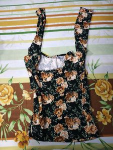 Floral Print Long Sleeve Top