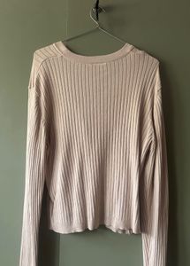 JDY by ONLY  Ribbed Knit Button-Front Cardigan