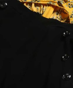 Yellow Floral Print Jumpsuit ❣️❣️