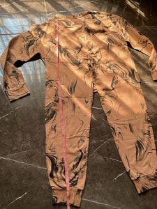Stylish Marble Print Co-ord Set