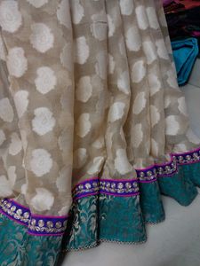 Designer Brasso Saree