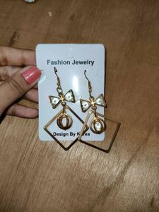 Oxidised Silver Jhumka Earrings