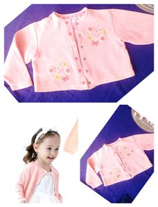 Cute Pink Baby Cardigan