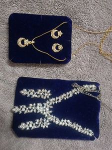 Sparkling Rhinestone Jewelry Set