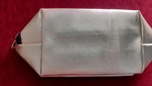 Silver Shade Make Up Pouch