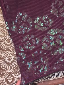 Sparkly Sequin Rose Kurti