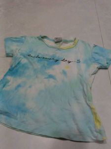 Tie-Dye Cotton Kurta Set