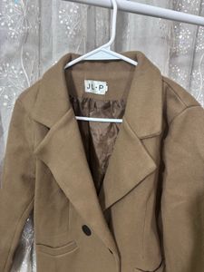 Elegant Tan Trench Coat