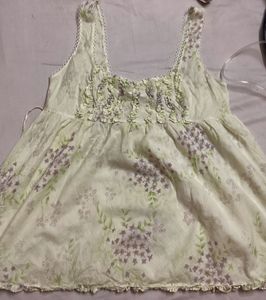 Victoria’s Secret Cinch waist 100% cotton babydoll
