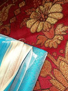 Beautiful Blue Silk Saree