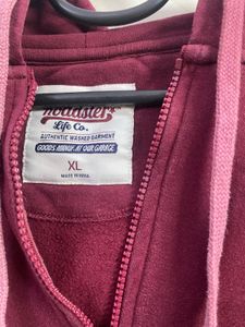 Roadster Red Jacket Hoodie