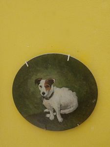 Vintage Hand-painted On State (Stone)