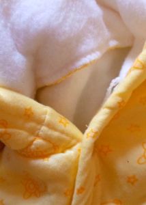 Cute Yellow Baby Bunny sweater Set