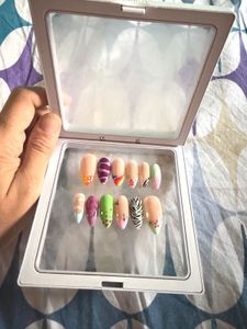 Unique Press-On Nail Set