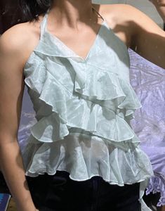 Dreamy Ruffle Top Pinteresty Vibes