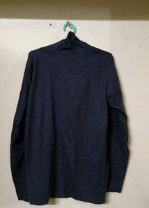 Dark Grey Open Front Cardigan