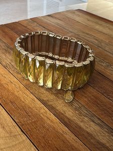 Elegant Gemstone Stretch Bracelet