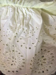 Beautiful Yellow Embroidered Skirt