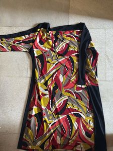 Aesthetic y2k Print Midi Dress