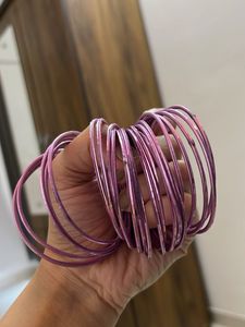 Set of 28  Purple Bangles