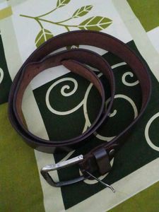 Classic Brown Leather Belt