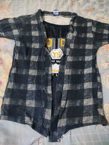 Boys Outfit - Shirt &amp; Tee