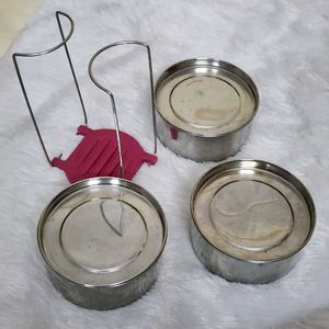 Vintage Bonjour Insulated Food Container