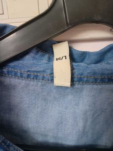 Stylish Blue Denim Shirt