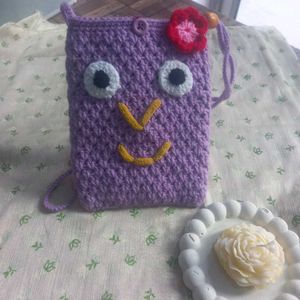 Handmade Crochet Crossbody Bag