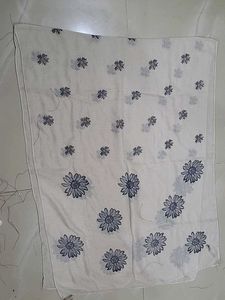 Floral Print Cotton Dupatta