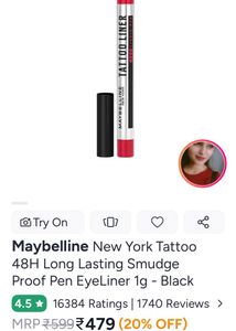 Maybelline Tattoo Liner