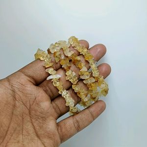 Citrine Quartz Chips Bracelet