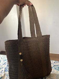 Chic Woven Tote Bag