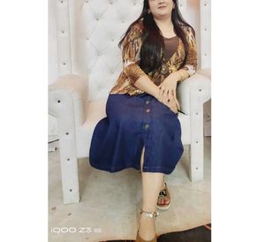 Stylish Denim Midi Skirt