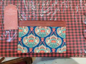 Vibrant Patterned Clutch