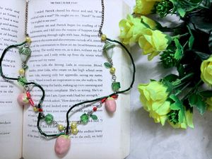 Enchanted Strawberry Vine Necklace 🍓🌿