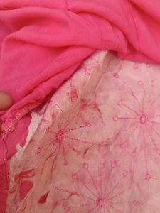 Beautiful Pink Colour Kurta