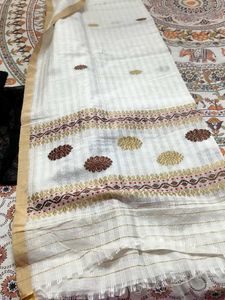 Elegant Light Green Embroidered dupatta