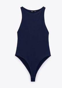 Zara Navy Blue bodysuit