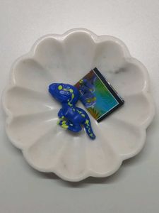 Blue Velociraptor Figure Kinder Joy Toy