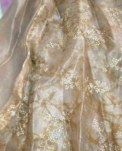 Exquisite Gold Embellished Gown