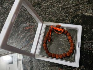 Natural rudraksha bracelet