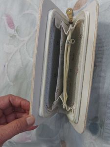 Elegant Clutch with Rhinestone Bow