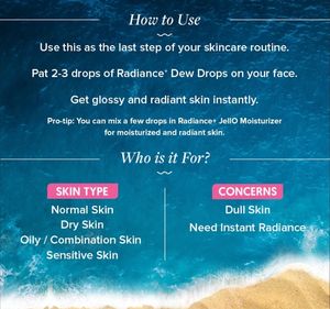 Aqualogica Radiance+ Juicy Dew Drops 30 ml