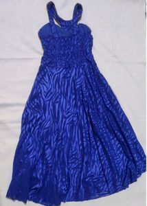 Blue Western Gown (Girls)